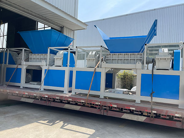 dual shaft shredder machine to Philippines