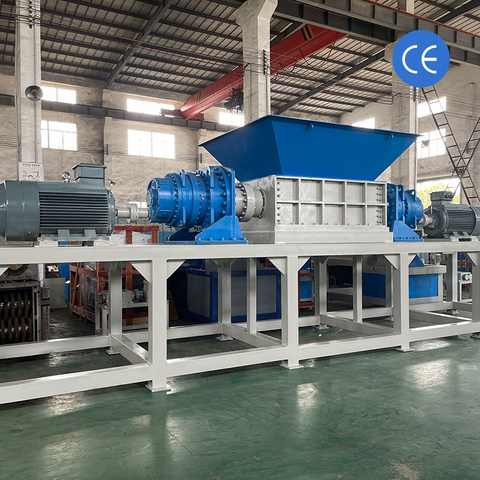 Dual Shaft Electronic Waste Shredder