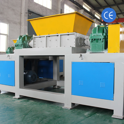 Dual Shaft Furniture Shredder Machine