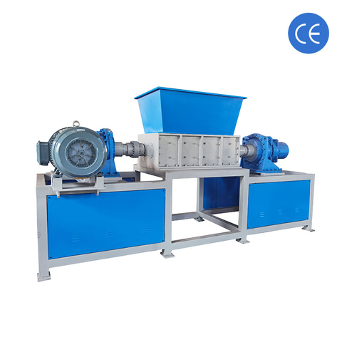 Dual Shaft Wood Shredder Machine