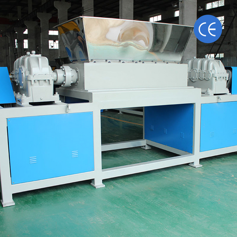 Dual Shaft Waste Tire Shredder Machine